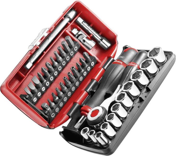 Actual product image Facom Socket wrench set (9 mm, 11 mm, 5.5 mm, 12 mm, 6 mm, 8 mm, 10 mm, 13 mm, 7 mm, 14 mm, 5 mm)