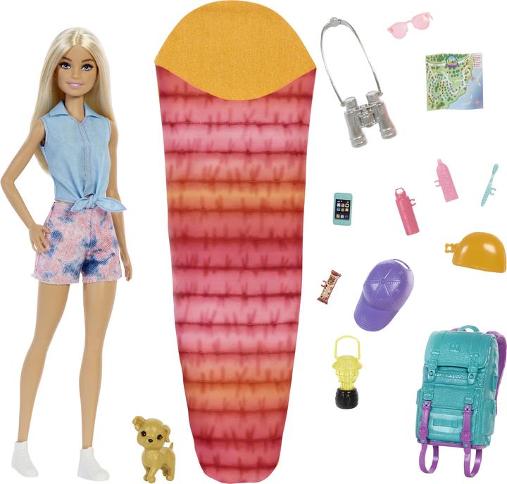 Actual product image Barbie Totally Hair doll in flower look