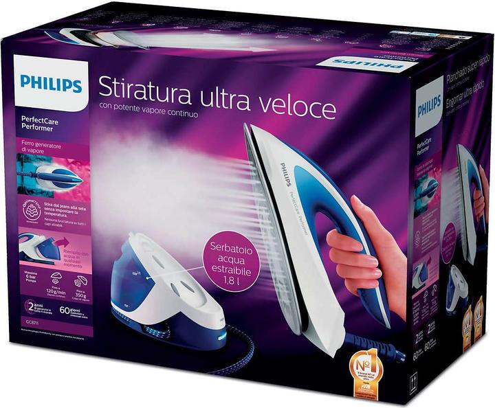 Produktbild Philips GC8712/21 PerfectCare Performer (2400 W, 360 g/min)