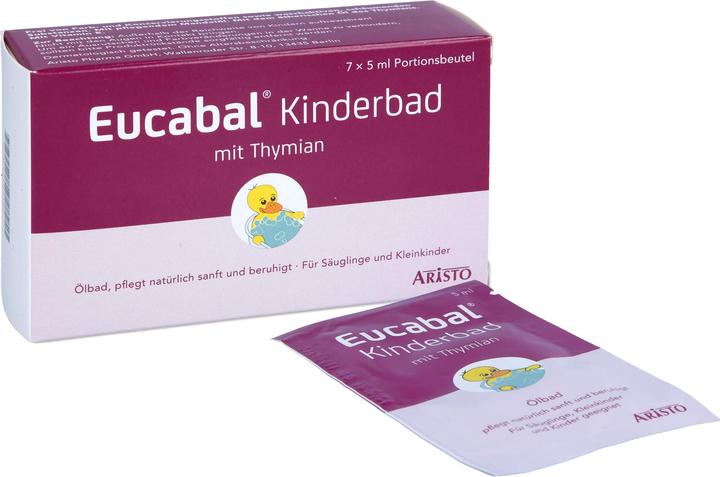 Produktbild Aristo Eucabal Kinderbad mit Thymian, 7X5 ml BAD (35 ml)