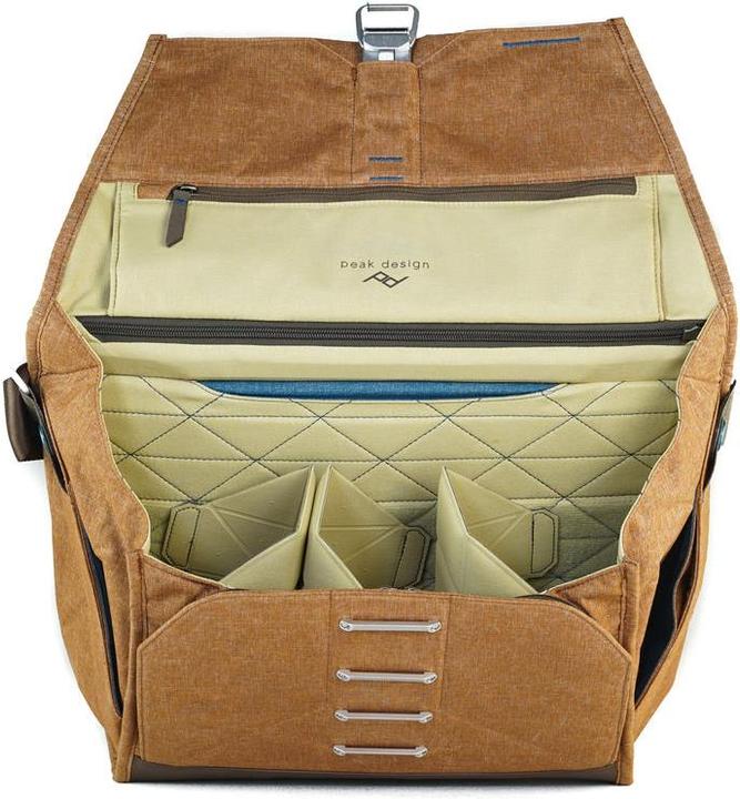 Immagine prodotto Peak Design Messenger Everyday 15" Heritage Tan (Borsa a tracolla per fotocamera)