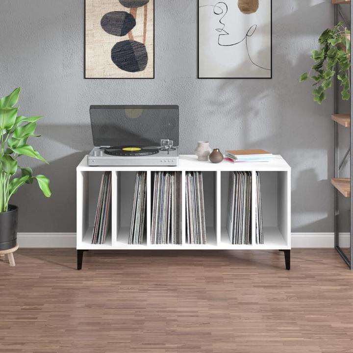 Image du produit VidaXL Plattenschrank Weiss 100x38x48 cm Holzwerkstoff