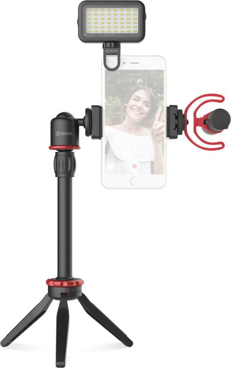 Image du produit Boya BY-VG350 y compris le kit vidéo pour smartphone BY-MM1