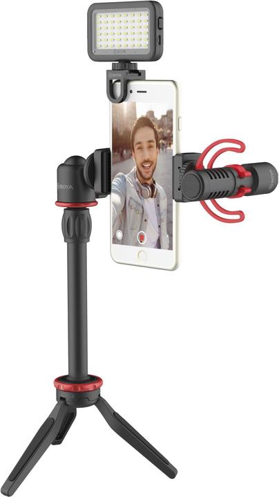 Image du produit Boya BY-VG350 y compris le kit vidéo pour smartphone BY-MM1