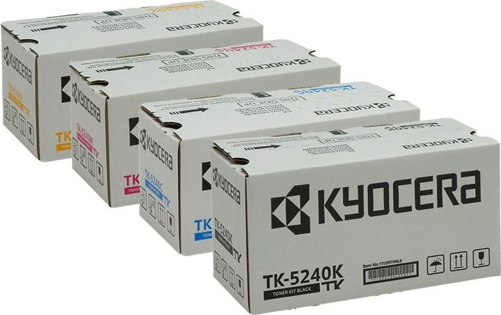 Immagine prodotto Kyocera TK-5240 SET originale Multipack / Set con tutti e quattro i colori (M, Y, C, FC)