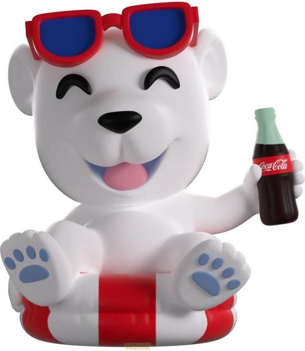 Actual product image Youtooz Coca-Cola vinyl figure Coca-Cola Polar Bear 8 cm
