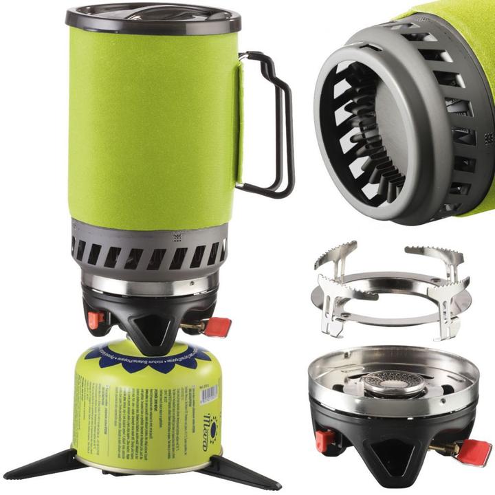 Meva Gas-Touristenkocher für Gaskartuschen TRIPPER SET