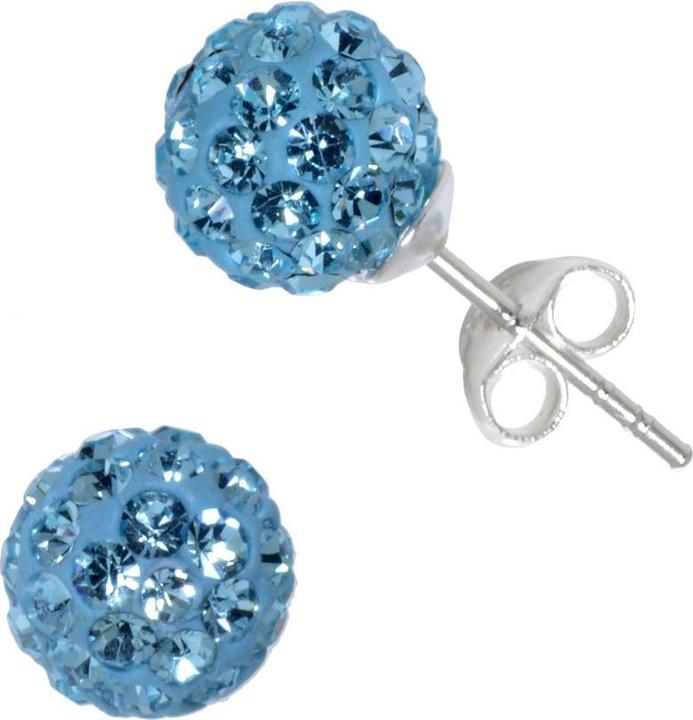 Bijouteria Ohrstecker (Silber 925, Kristall)