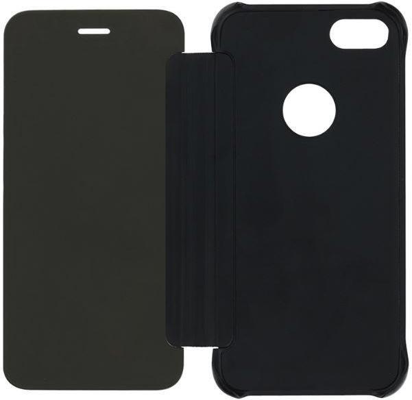 Productafbeelding Tellur Boekomslag synthetisch leer met spiegel voor iPhone 8 juodas (Apple iPhone 8)