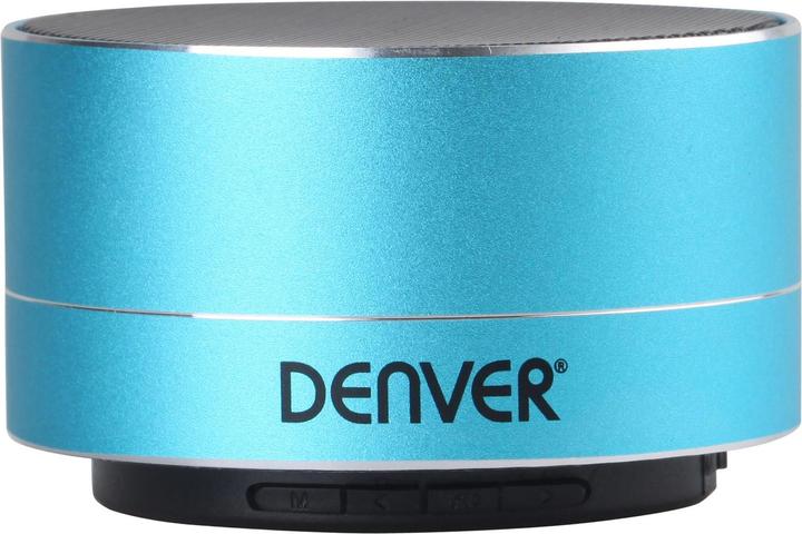 Image du produit Denver BTS-32 Bleu (3 h, Alimentation via port USB, Fonctionnement sur piles)