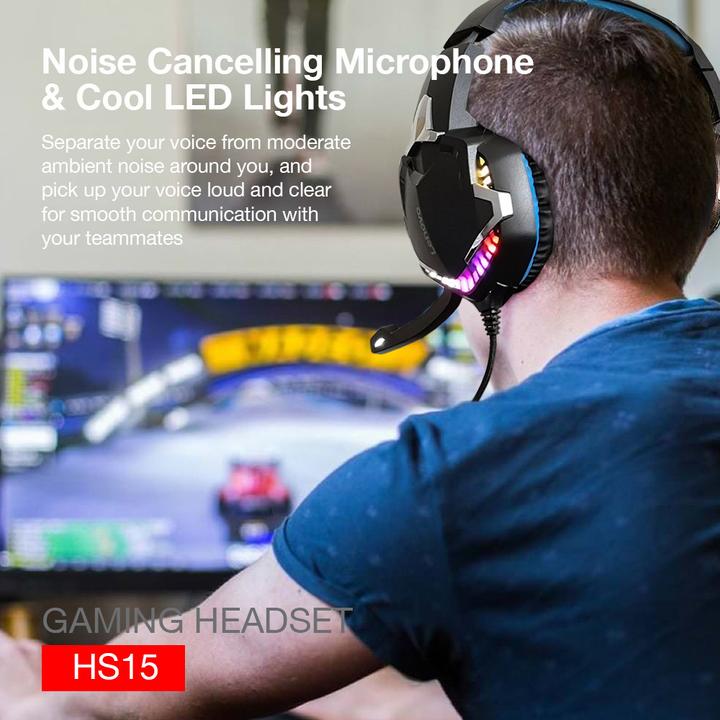 Actual product image Lenovo Gaming Headphones HS15 (Cable)