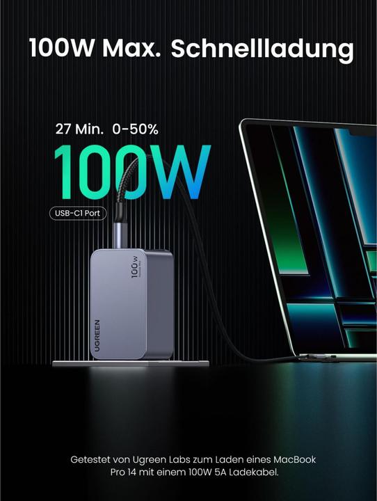 Produktbild Ugreen Nexode Pro (100 W)
