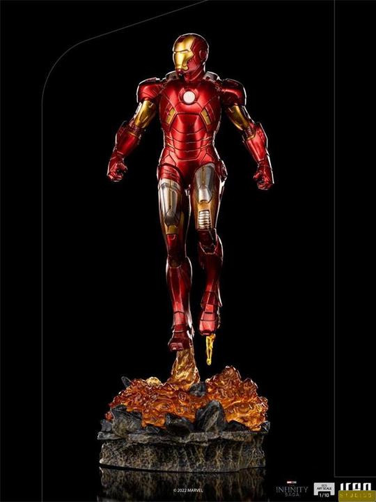 Produktbild Iron Studios ST Marvel Infinity Saga : Iron Man NY Battle 1/10 28cm