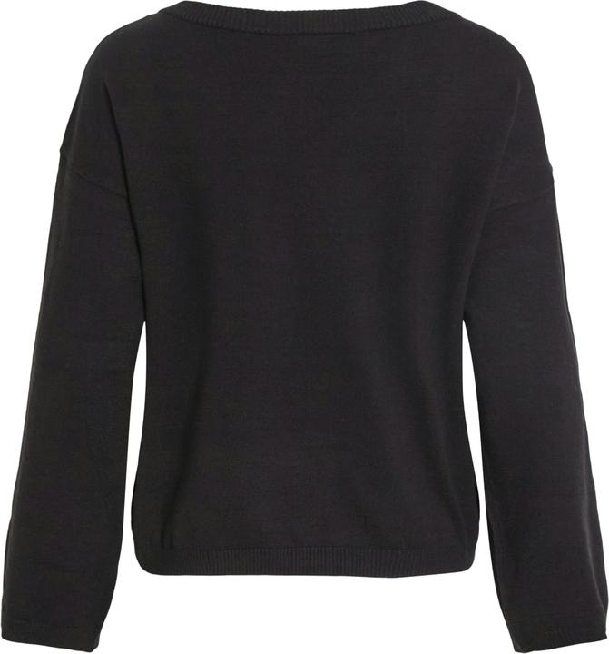 Actual product image Vila U-boat neck knitted jumper (M)