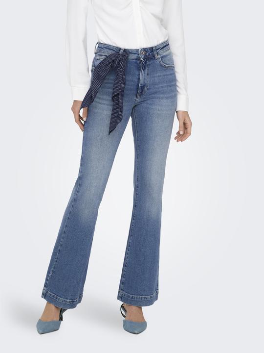 Image du produit Only Jeans taille haute évasé Flared fit jeans (W27/L32)