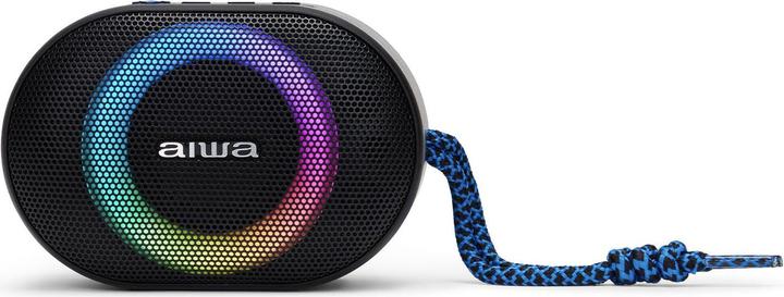 Actual product image Aiwa BST-330BL blue speaker (2.50 h)