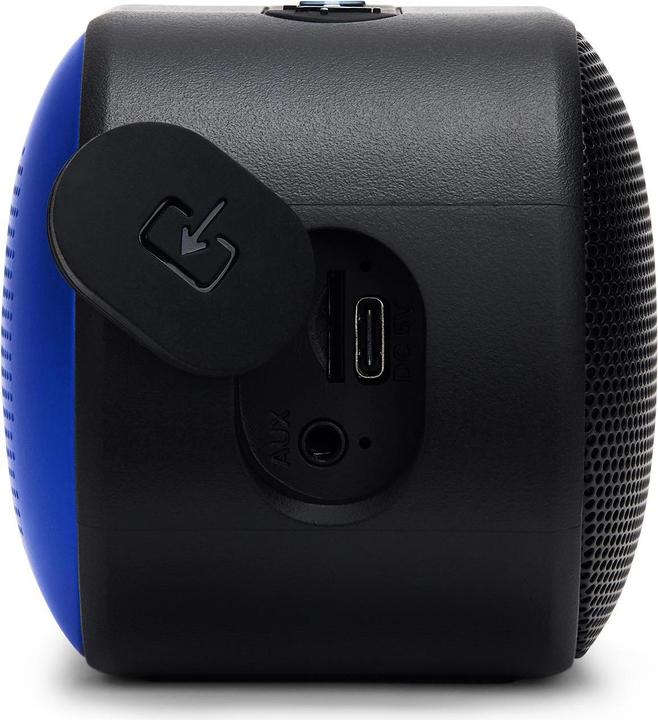 Actual product image Aiwa BST-330BL blue speaker (2.50 h)