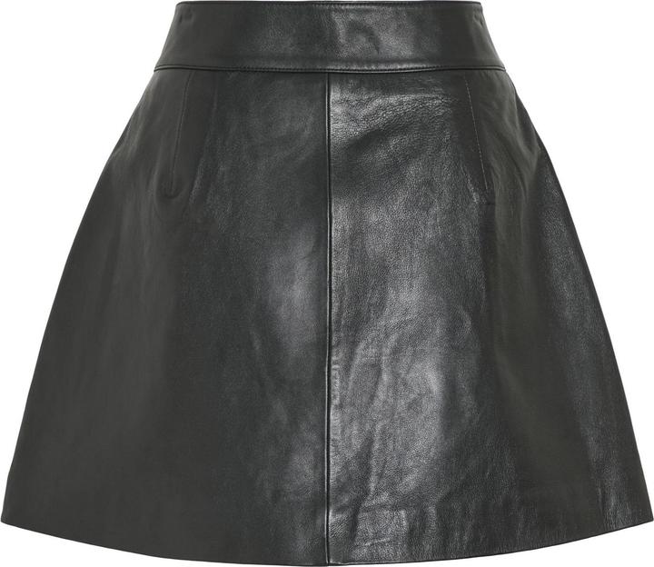 Produktbild Vila High Waist Lederminirock (36)