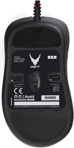 Actual product image Varr Omega OM-275 mouse (Cable)