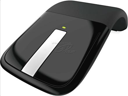 Produktbild Microsoft RVF-00056 Arc Touch Black, Silver (Kabelgebunden)