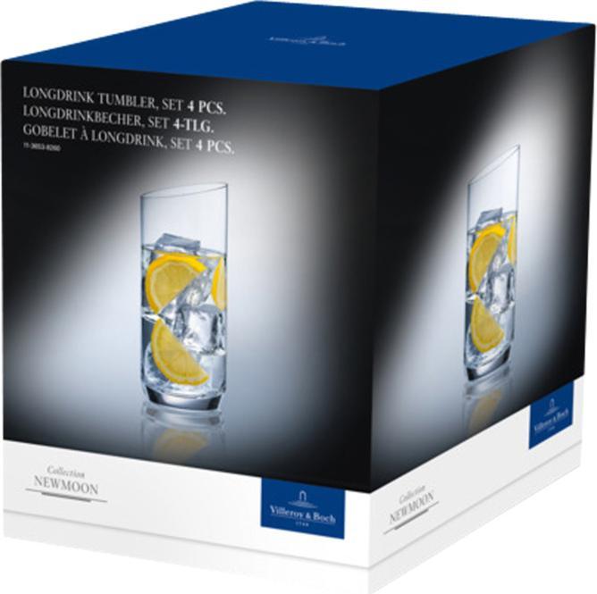 Actual product image Villeroy & Boch Long drink mug, set of 4 NewMoon (3.60 dl, 4 x, Long drink glasses)