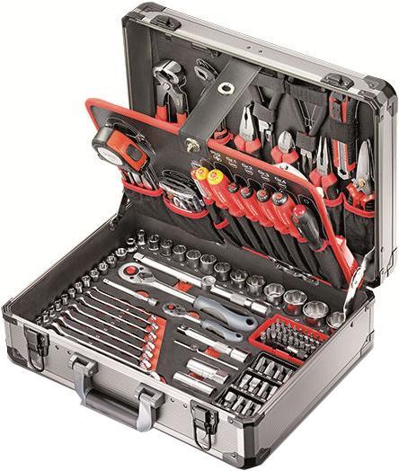 JET Tools Alu-Werkzeugkoffer 1/4" + 1/2" Swiss Design