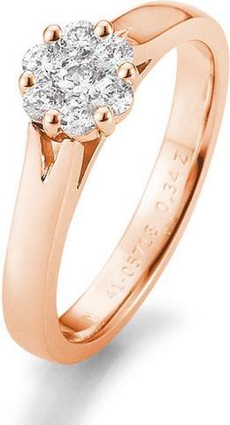 Image du produit Breuning Bague de fiançailles Flower (49, Or 585/14 K)