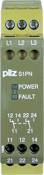 Pilz Relais de surveillance de l'ordre des phases S1PN #890200