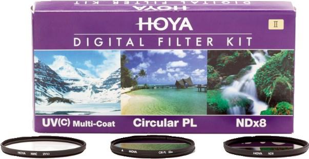 Immagine prodotto Hoya Kit di filtri digitali II (77 mm, Filtri grigi, Filtri polarizzanti, Filtro UV)