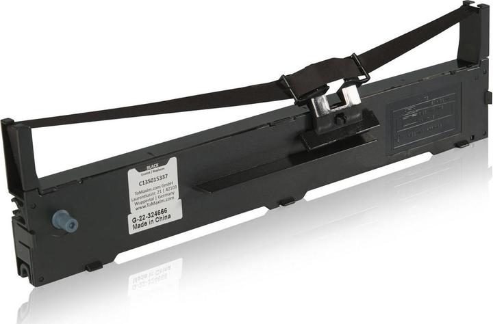 Actual product image Inkadoo Compatible with Epson C13S015337 Ribbon, black, suitable for Epson LQ 590, Epson LQ 590 II, Epso...