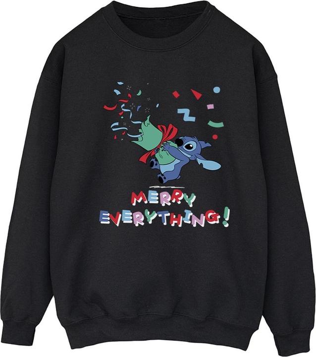 Disney Lilo And Stitch Stitch Merry Everything Sweatshirt (XXL)