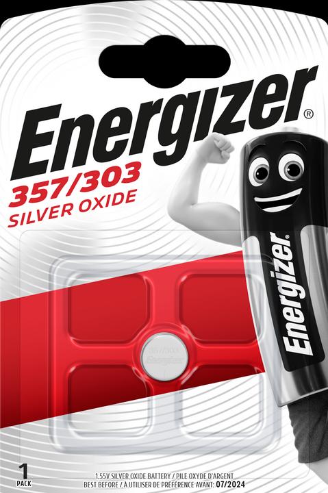 Energizer Silver Oxide 357/303 (1 Stk., SR44, 150 mAh)
