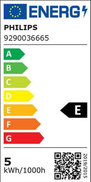 Energie-Label Philips White & Color Ambiance Centura (400 lm, GU10)
