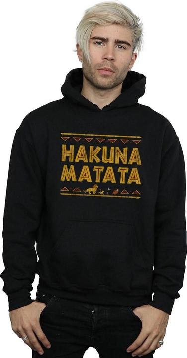Actual product image Disney Mens The Lion King Hakuna Matata Hoodie (L)