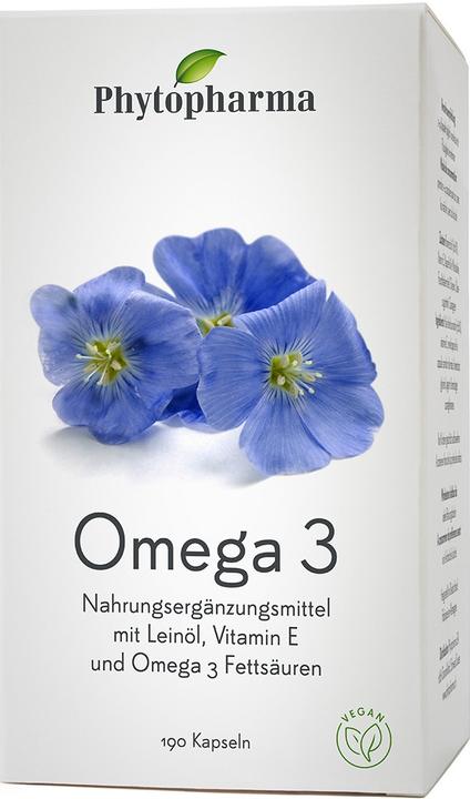 Immagine prodotto Phytopharma Omega 3 (190 Pezzo/i, Pillole, 170 g)