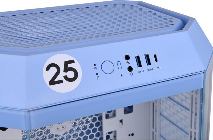Image du produit Thermaltake The Tower 300 Bleu Hydrangea (mATX, Mini-ITX)