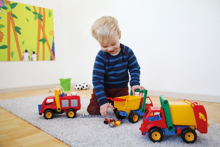 Immagine prodotto Lena Camion dei pompieri, Camion, Camion dei pompieri, Interno/esterno, 3 anni, Plastica, Nero, Grigio