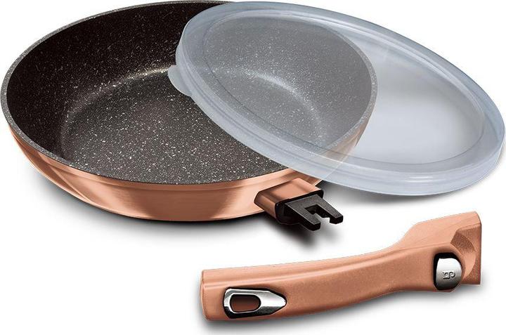 Actual product image BerlingerHaus frying pan BH/1948 Metallic Line Rose Gold Edition (24 cm, Frying pan, Aluminium)
