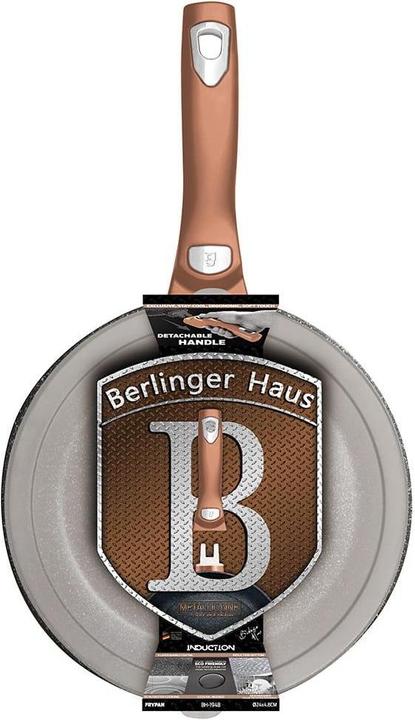 Actual product image BerlingerHaus frying pan BH/1948 Metallic Line Rose Gold Edition (24 cm, Frying pan, Aluminium)