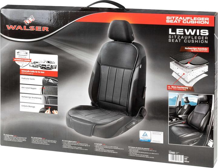 Produktbild Walser PKW Sitzauflage Lewis, Auto-Sitzaufleger schwarz