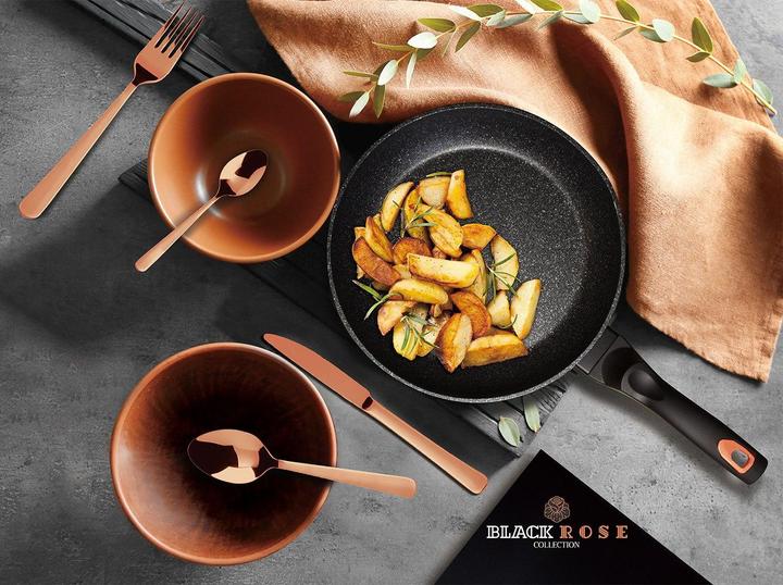 Actual product image BerlingerHaus GRANITE FRY 28cm BERLINGER HOUSE Black ROSE BH-1635 (Frying pan, Aluminium)