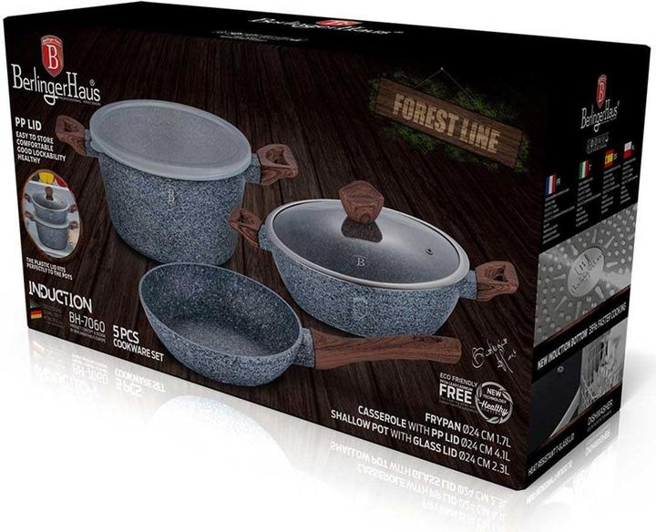 Actual product image BerlingerHaus Granite Pot Set Berlinger House (Pan set + pot set)