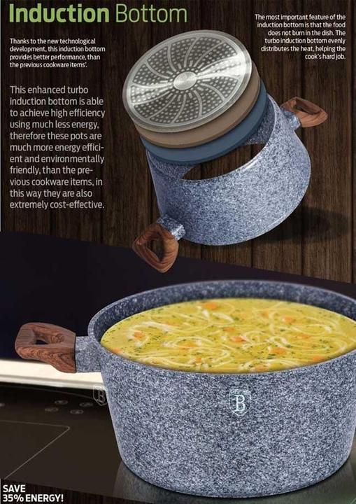 Actual product image BerlingerHaus Granite Pot Set Berlinger House (Pan set + pot set)