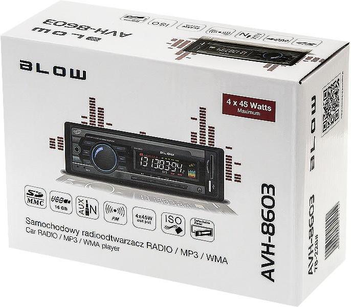 Immagine prodotto Blow 78-228 Radio AVH-8603 MP3/USB/SD/MMC