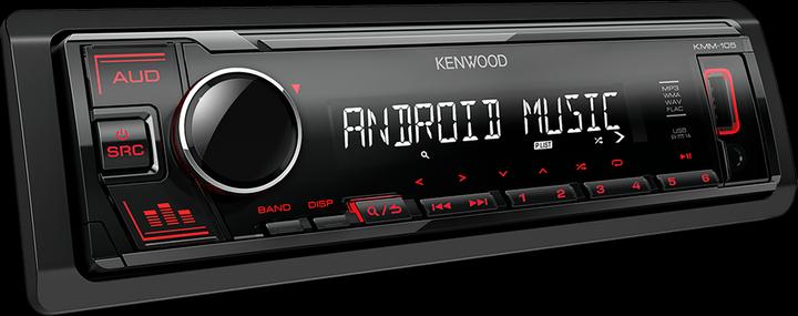 Immagine prodotto Kenwood KMM-105RY Autoradio USB MP3 / WMA con ingresso AUX