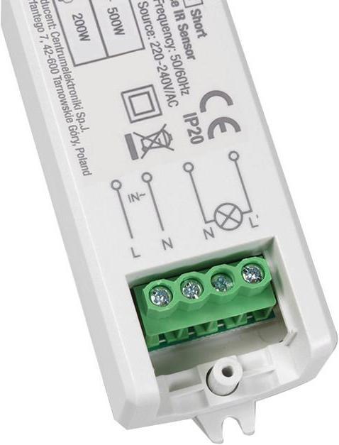 Image du produit Maclean MCE84 IR sensor short distance 5 cm LED lighting IP20 5A automatic light control (0.06 m)