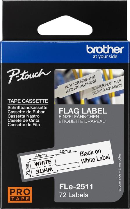Produktbild Brother P-Touch (3 cm, Weiss)