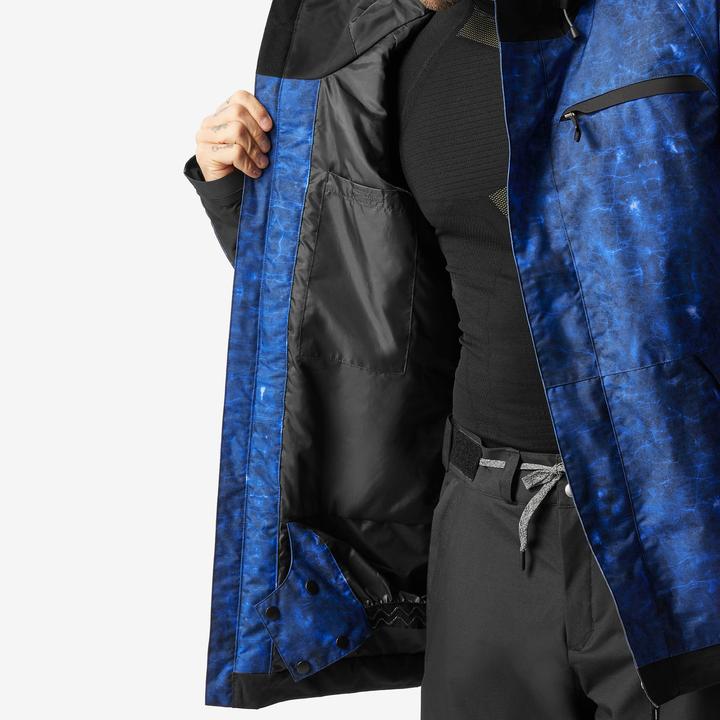 Actual product image Dreamscape Snowboard jacket ski jacket men - SNB 100 blue (S)