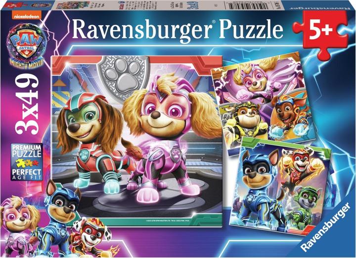 Actual product image Ravensburger Paw Patrol: The Mighty Movie (49 pieces)
