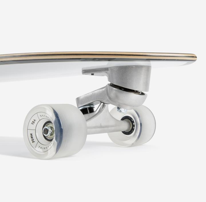 Produktbild Decathlon Longboard Surfskate Surftraining 34" - White Oil (34.06")